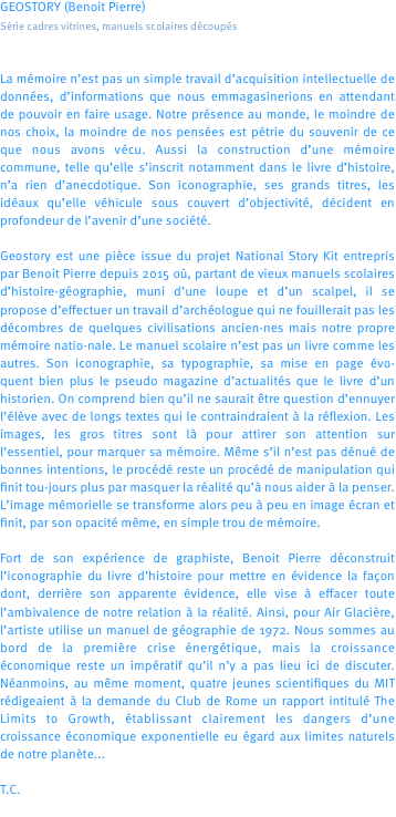 GEOSTORY (Benoit Pierre) 